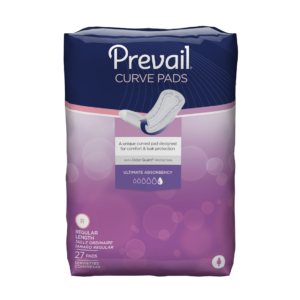 Prevail® Curve Bladder Control Pad – Ultimate
