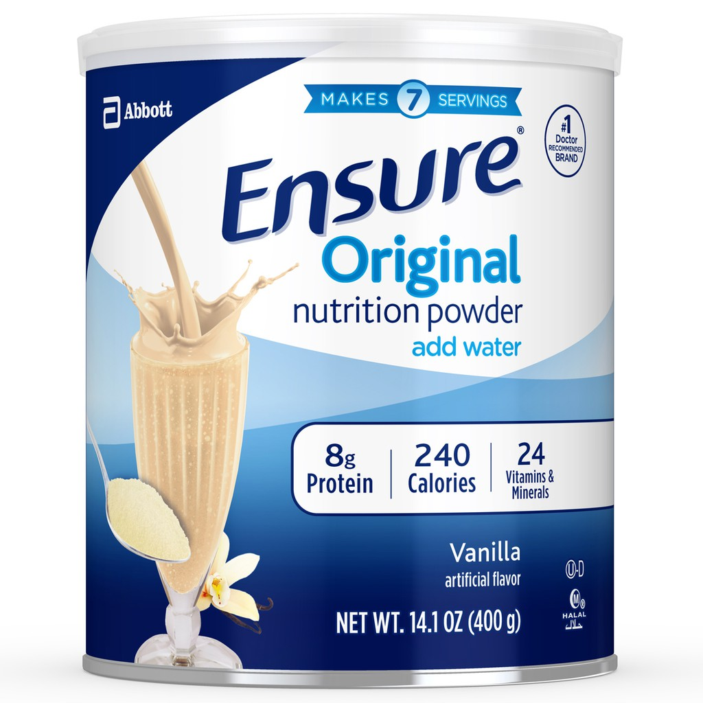 Sữa Ensure và Glucerna là hai sản phẩm dinh dưỡng phổ biến để hỗ trợ người già