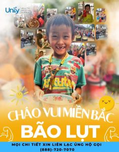 San sẻ yêu thương giữa lòng bão lụt